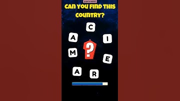 Guess the Country | Scrambled 1 #guessthecountry #quiz #shorts