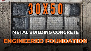 Concrete for a 30x50 Metal Building in Benbrook Texas | Engineered Foundation | WolfSteel Buildings