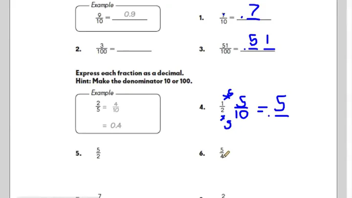 Ch 7. Converting Fractions to Decimals - Mr. Wolve...