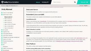 New In Unity 6.3: Dedicated Server