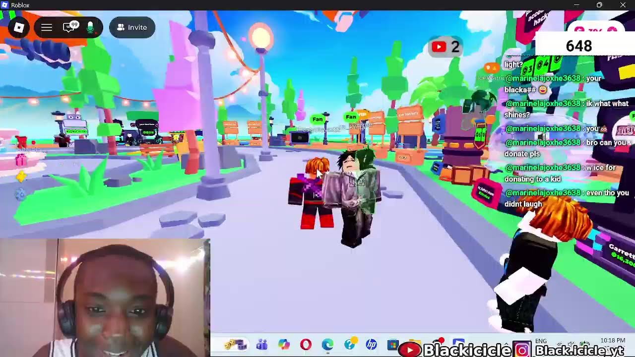 please donate give away (broke edition) #gaming #streamer #roblox