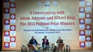 Live Webcast of Conversation with 2013 Pulitzer Prize Winners Adam Johnson & Gilbert King