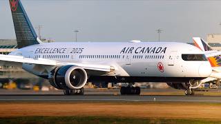 Evening TRIPLE 7 HEAVEN | CINEMA QUALITY Plane Spotting