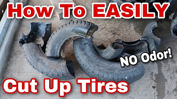 The BEST Way To Cut Up Tires