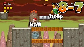 Ive Remade Nsmbds 8-7 In New Super Mario Bros. U