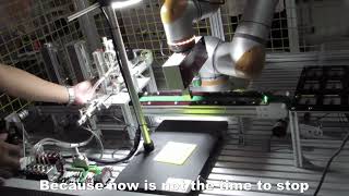 FMS Training System Vision Robot Debugging Vide