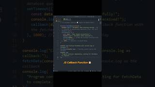 Day 71 of 90: JS Callback Function 🤯 | Async Ko Handle Karo #shorts #javascript #viral #trending