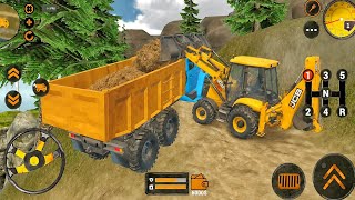 Backhoe Loader JCB Simulator Gameplay - Indian Vehicles JCB Truck Driving - Android Gameplay screenshot 2