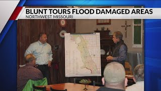Senator Blunt Tours Flood Damage