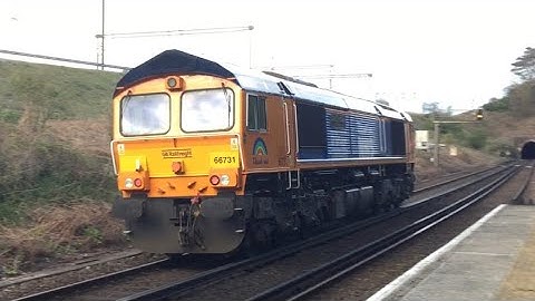 66731 ‘Sir Captain Tom Moore’ Passes Sandling On Light Engine 4/5/2021