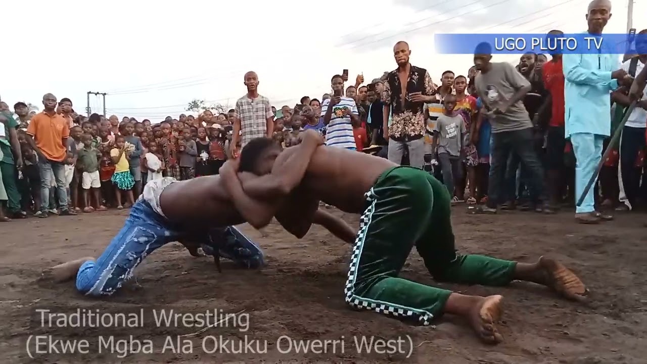 TRADITIONAL WRESTLING EKWE MGBA OF UBORJI OKUKU OWERRI WEST