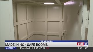 Wilkesboro business sells peace of mind with safe rooms built to withstand storms