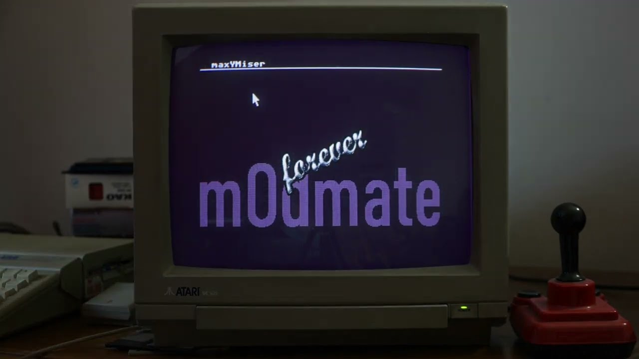 🎹 YQN - mAte // maxYMiser // Atari ST // Hardware render
