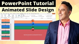 PowerPoint Animation Slide Design Tutorial 2023