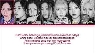 FAKE LOVE [AI COVER BY BABYMONSTER] BTS FAKE LOVE cover by Babymonster ver.   BTS song AI cover's