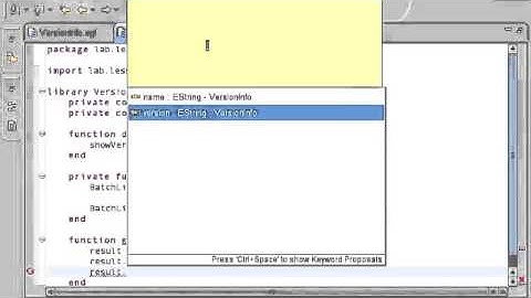 Essential EGL+Batch - Lesson 11 Record