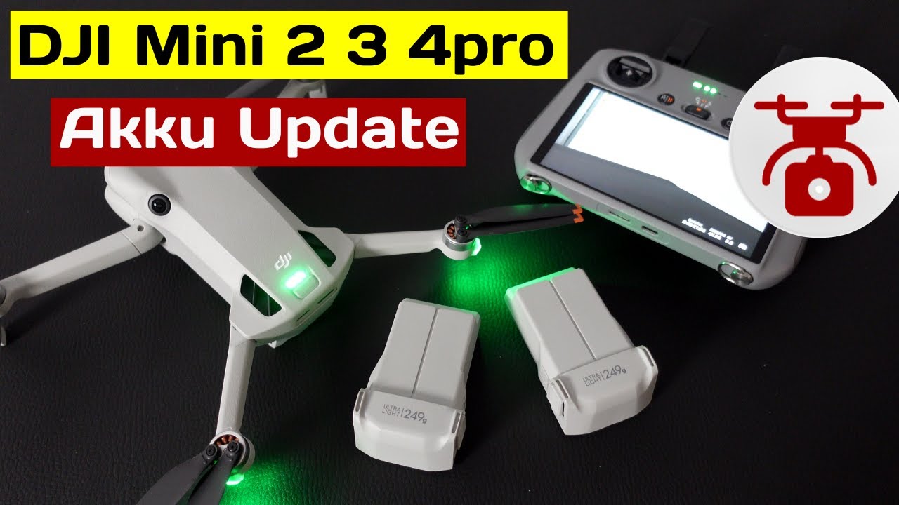 DJI Mini 2 3 4pro Drohne Lipo Drohnen Akku nach Firmware Update UNBEDINGT  aktualisieren 