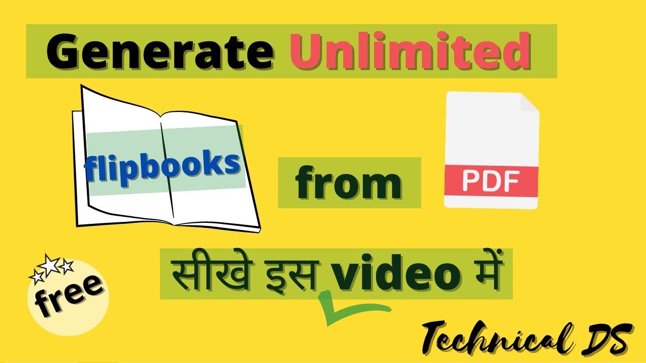 Generate unlimited flipbooks from pdf files for free - YouTube