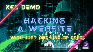 [XSS Demo] Hacked a Website with Just ONE Line of Code!