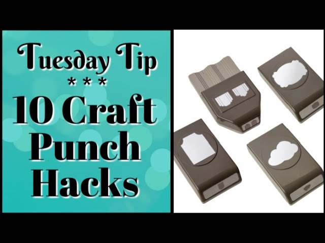 Constantly Stamping: Using the Round Tab Punch Tutorial