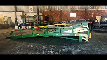 RE CUSTOMIZED LOW LEVEL MOBILE LOADING DOCK RAMP