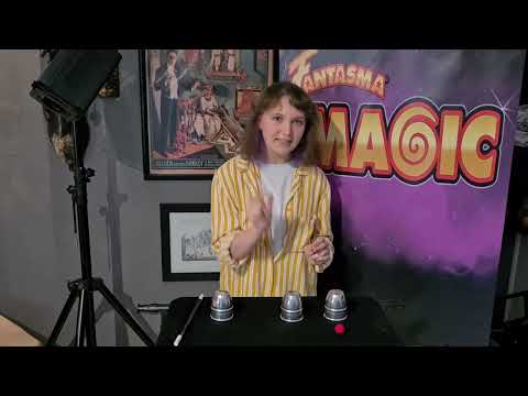 Fantasma Magic Presents The Cups And Balls With Anja Steyn