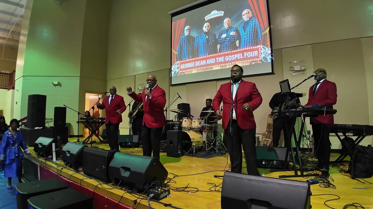 George Dean and The Gospel Four At CSnell Production 13th Blockbuster Anniversary Columbia SC
