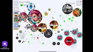 AGAR.IO MOBILE LIVE STREAM | Xx Nehoray 2K