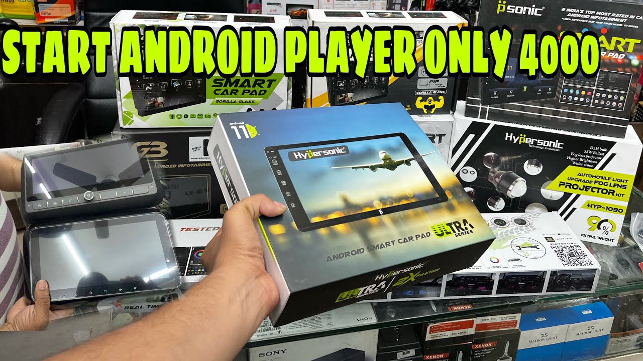 4000 rs vch car android player best car accessories shop in punjab