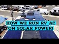 Can We Run RV Air Conditioning On Solar Power? A Quick System Overview!