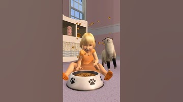That’s my food!!🙀🙀 #shorts #gaming #thesims2 #thesims4 #sims2 #sims4