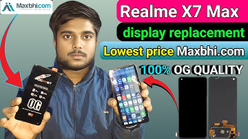 realme X7 Max display replacement | realme X7 Max 5G  display change | realme X7 Max display problem