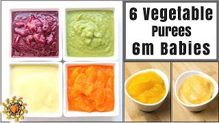 6 vegetable puree for months baby. stage 1- homemade baby food recipes
kids, 7 month food, 8 9 fo...