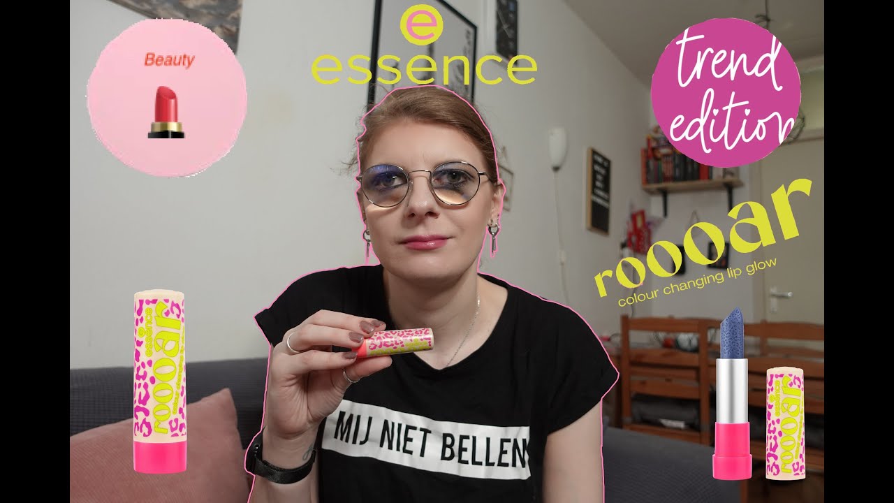 Essence Trend editie Roooar colour changing lip glow testen