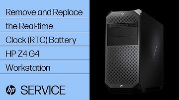 Remove and Replace the Real-time Clock (RTC) Battery | HP Z4 G4 Workstation | HP