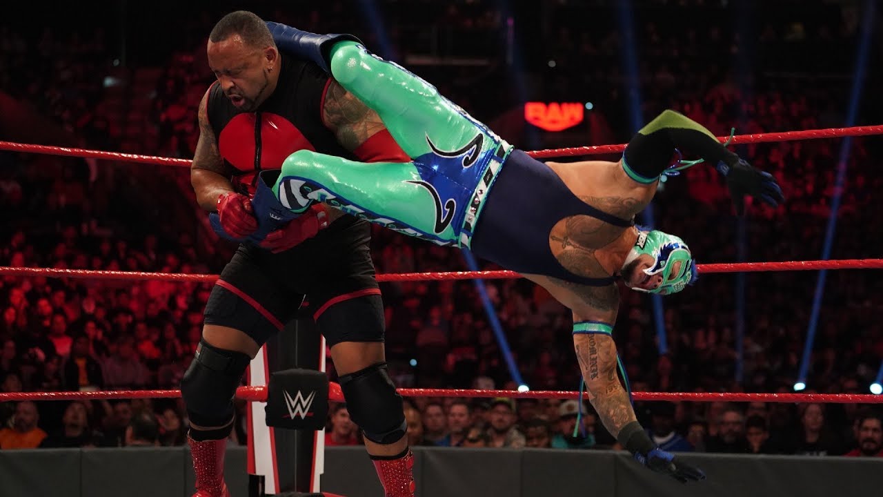 Rey Mysterio vs MVP Raw Jan 27 2020 - YouTube.