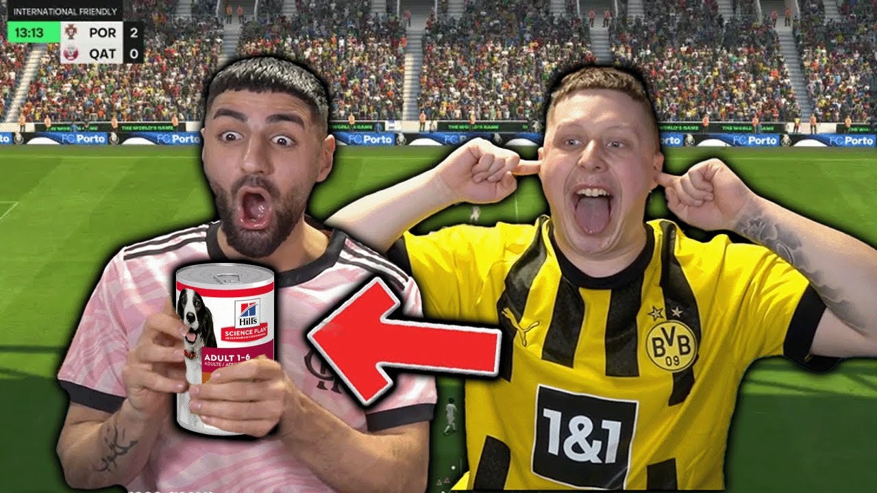 EA FC 24 MATCH wird EMOTIONAL + VERLIERER ISST HUNDEFUTTER | Jordan & Semih