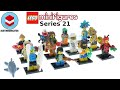 Lego Minifigures 71029 Minifigures Series 21 - Lego Speed Build Review