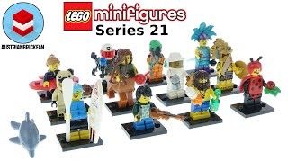 Lego Minifigures 71029 Minifigures Series 21 - Обзор Lego Speed Build