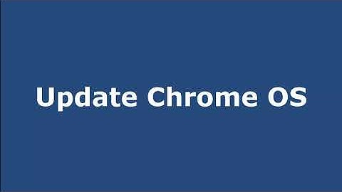 Update Chrome OS