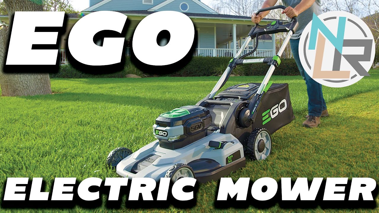 NLR Garden Ego Electric Lawn Mower Review YouTube
