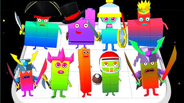 Merge Number Cube, 3D Maths, Merge Battle Cube Run