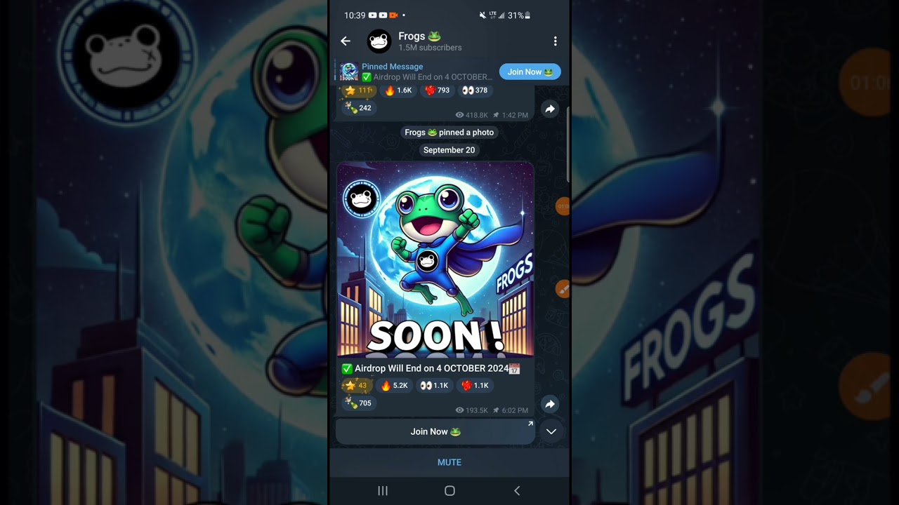 Frogs airdrop update, what you must do to be eligible (launch date announced)