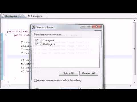 Intermediate Java Tutorial   27   What do I look like, a Thread