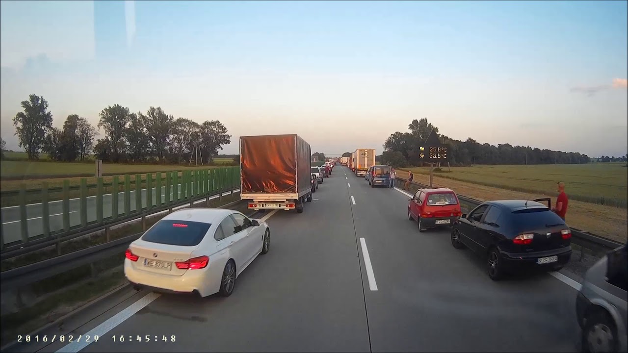 KORYTARZ ŻYCIA - OSP KSRG UJAZD GÓRNY - AUTOSTRADA A4 114KM