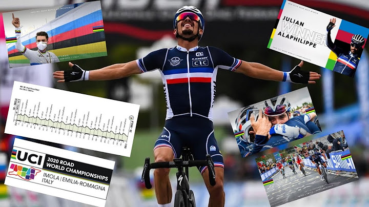 Résumé Complet Championnat du monde Cyclisme 2020