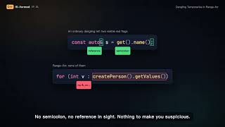 Your Compiler Won't Warn You About This C++ Bug — Dangling Temps in Range-for | ill-formed C++ EP01