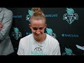 Liberty Look to Turn the Page After Loss to Mystics | Johannès, Fiebich & Jones Postgame Comments