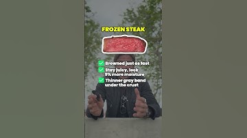 Should You Cook Steak From Frozen? | Myth Busted with Science