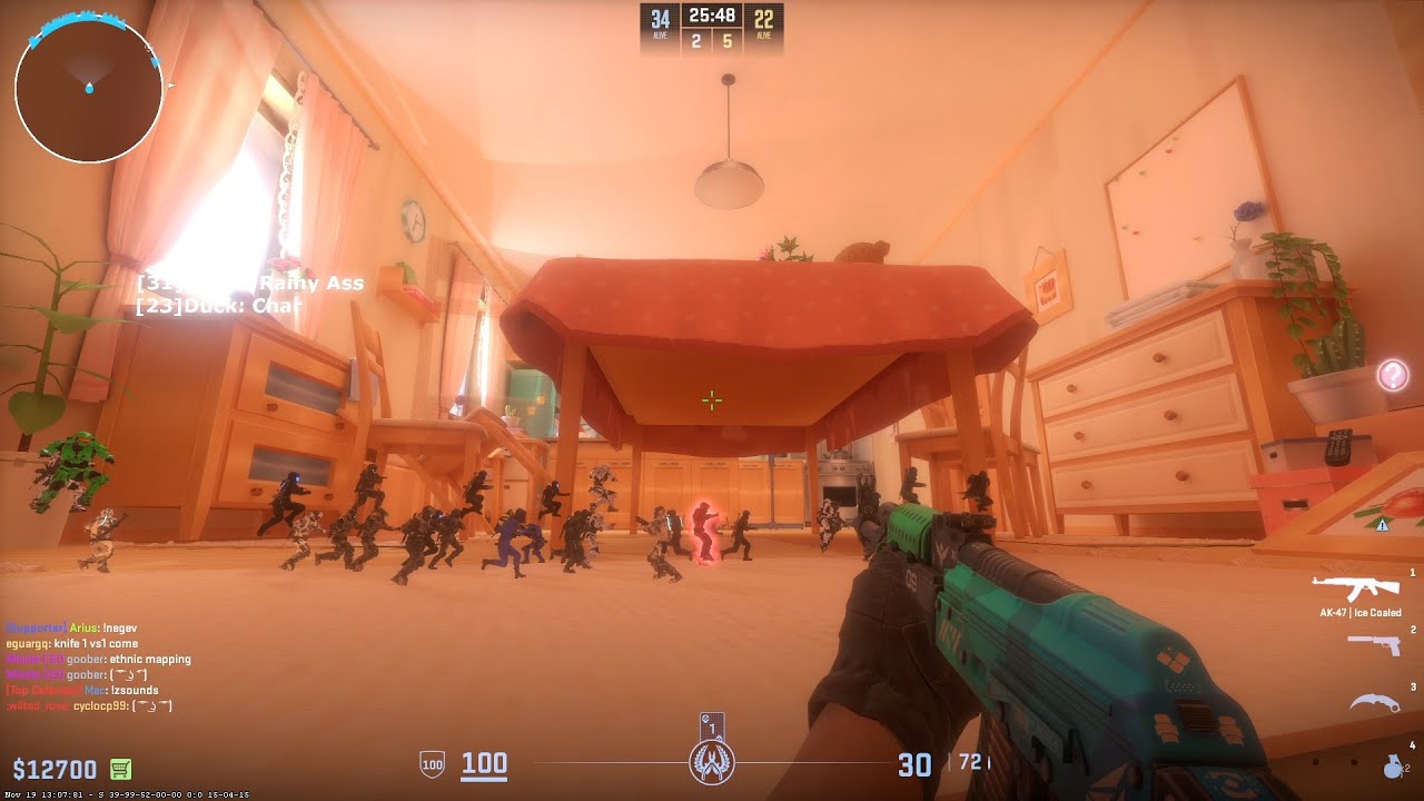 CS2 Zombie Escape ze_miside (все этапы) на сервере GFL